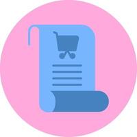 Shopping List Vecto Icon vector