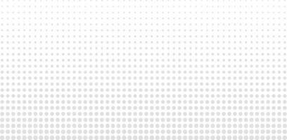 Abstract grey halftone dotted backgorund, futuristic transparent white pattern, modern geometric vector wallpaper
