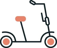 Kick Scooter Vecto Icon vector