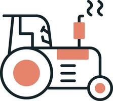 tractor vecto icono vector