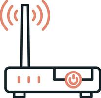 Router Device Vecto Icon vector