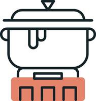 Pot Vecto Icon vector