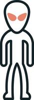 Alien Vecto Icon vector