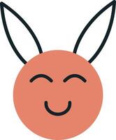 Bunny Vecto Icon vector