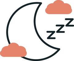 Moon Vecto Icon vector