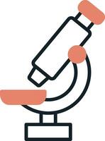 Microscope Vecto Icon vector