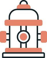 Fire Hydrant Vecto Icon vector