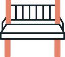 Bench Vecto Icon vector