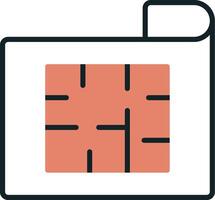 House Plan Vecto Icon vector