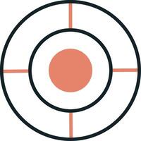 Target Vecto Icon vector