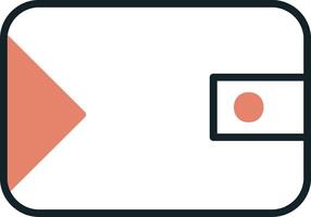 Wallet Vecto Icon vector