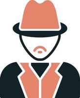 detective vecto icono vector