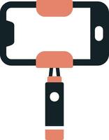 Selfie Stick Vecto Icon vector