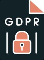 GDPR Vecto Icon vector