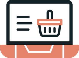 Online Shopping Vecto Icon vector