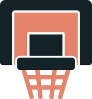 baloncesto aro vecto icono vector