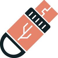 Flash Drive Vecto Icon vector