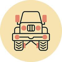 Jeep Vecto Icon vector