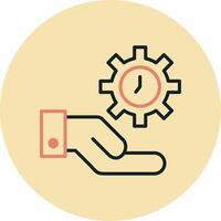 Time Management Vecto Icon vector