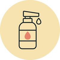 Baby lotion Vecto Icon vector