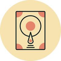 Hard Disk Vecto Icon vector
