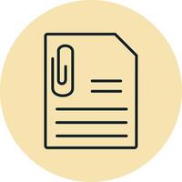 CV Vecto Icon vector