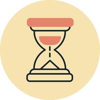 Sand Clock Vecto Icon vector