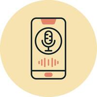 Voice Assistant Vecto Icon vector