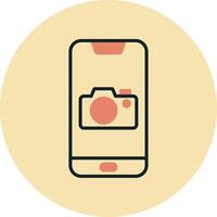 Smartphone Camera Vecto Icon vector