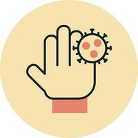 Dirty Hands Vecto Icon vector