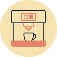 Coffee Machine Vecto Icon vector