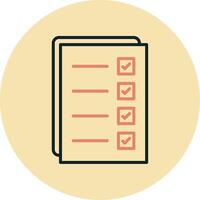 Check list Vecto Icon vector