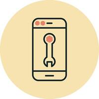 Smartphone Repair Vecto Icon vector