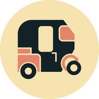 Tuk Tuk Vecto Icon vector