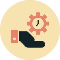 Time Management Vecto Icon vector