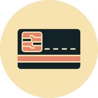 Smart Card Vecto Icon vector