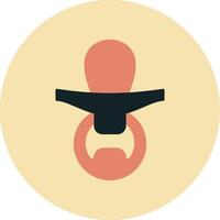 Pacifier Vecto Icon vector