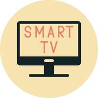 Smart Tv Vecto Icon vector