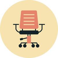 Office Chair Vecto Icon vector