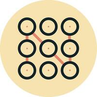 Pattern Vecto Icon vector