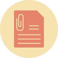 CV Vecto Icon vector