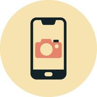 Smartphone Camera Vecto Icon vector