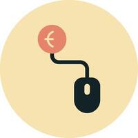 Pay Per Click Vecto Icon vector