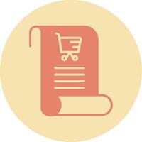 compras lista vecto icono vector