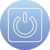 Power Button Vecto Icon vector