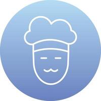 Chef Vecto Icon vector