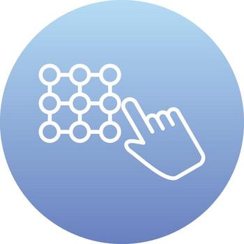 acceso código vecto icono vector