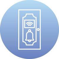 Door Bell Vecto Icon vector