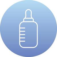 Baby Bottle Vecto Icon vector