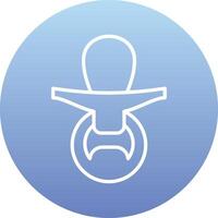 Pacifier Vecto Icon vector